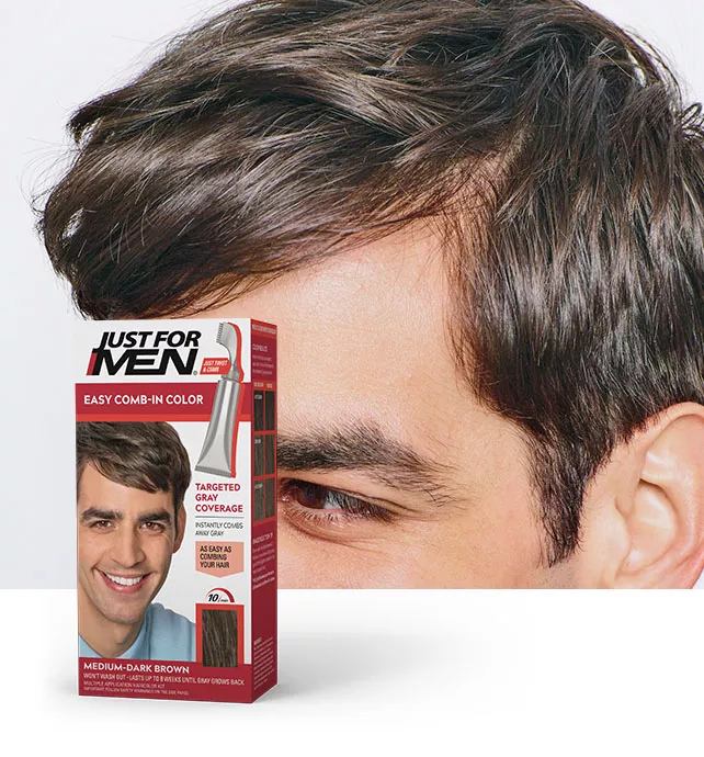 Just For Men Control GX Grey Reducing Hair Color Shampoo - 4 fl oz