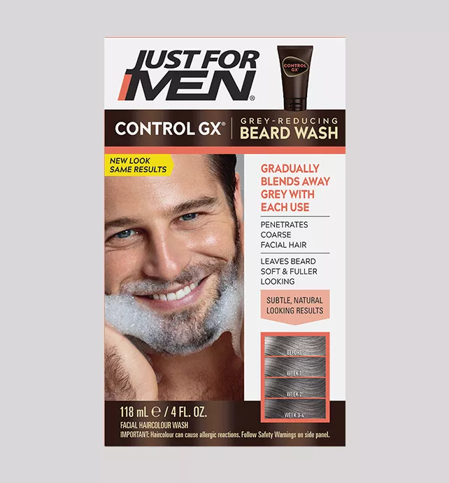 Control GX Grey Reducing Beard Wash | Just For Men